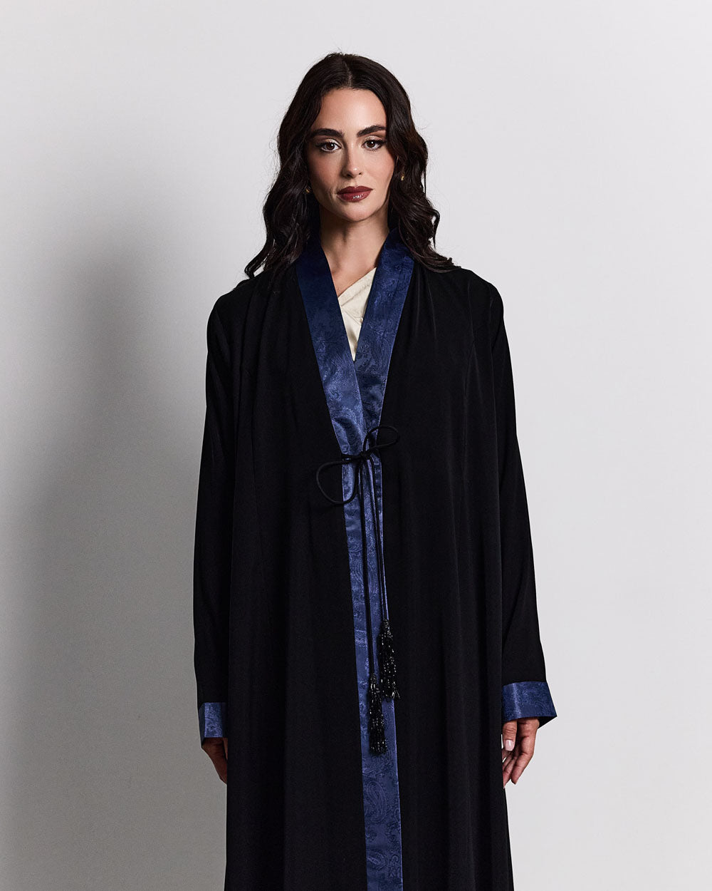 Soft Drape Noir - Dark Blue