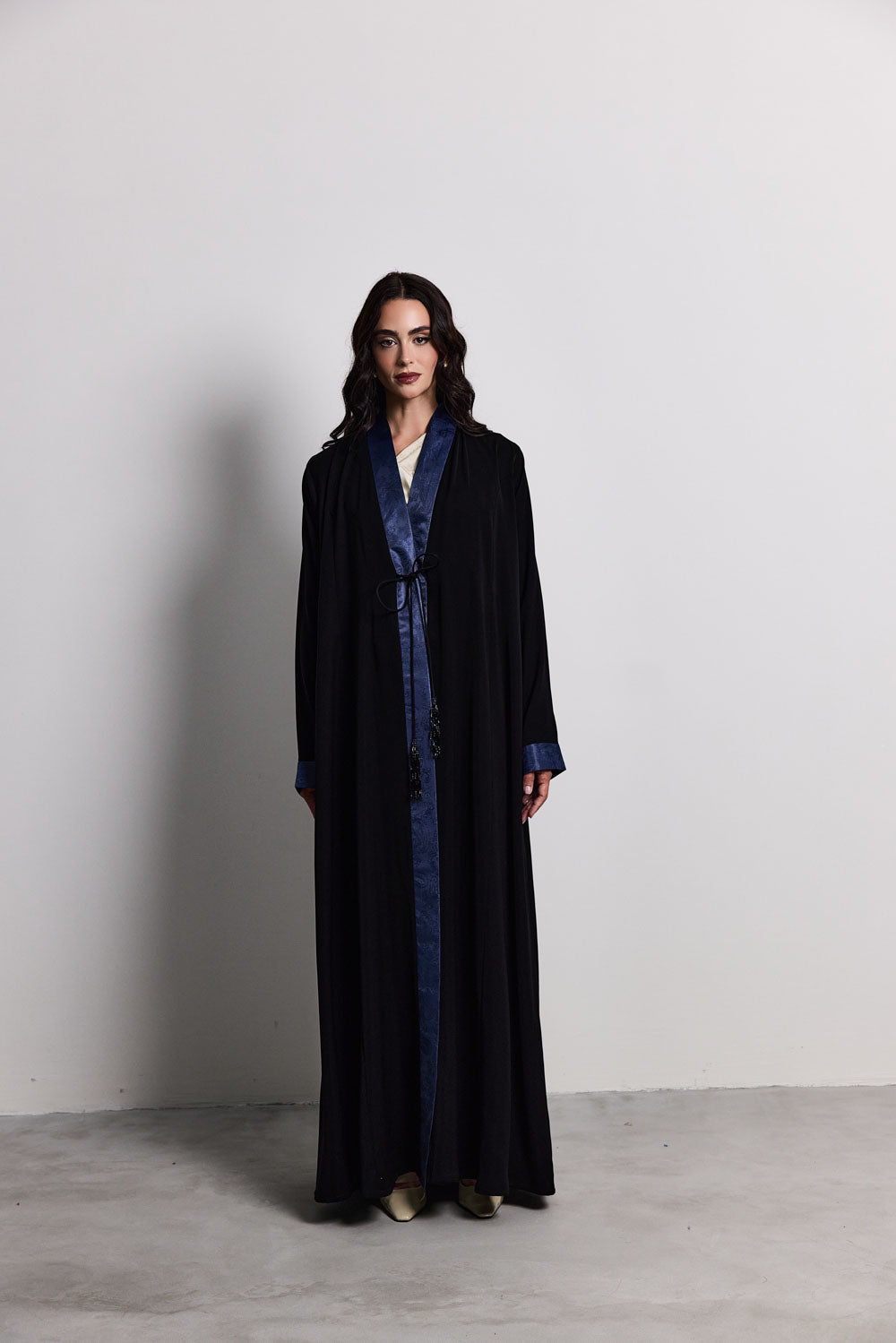Soft Drape Noir - Dark Blue