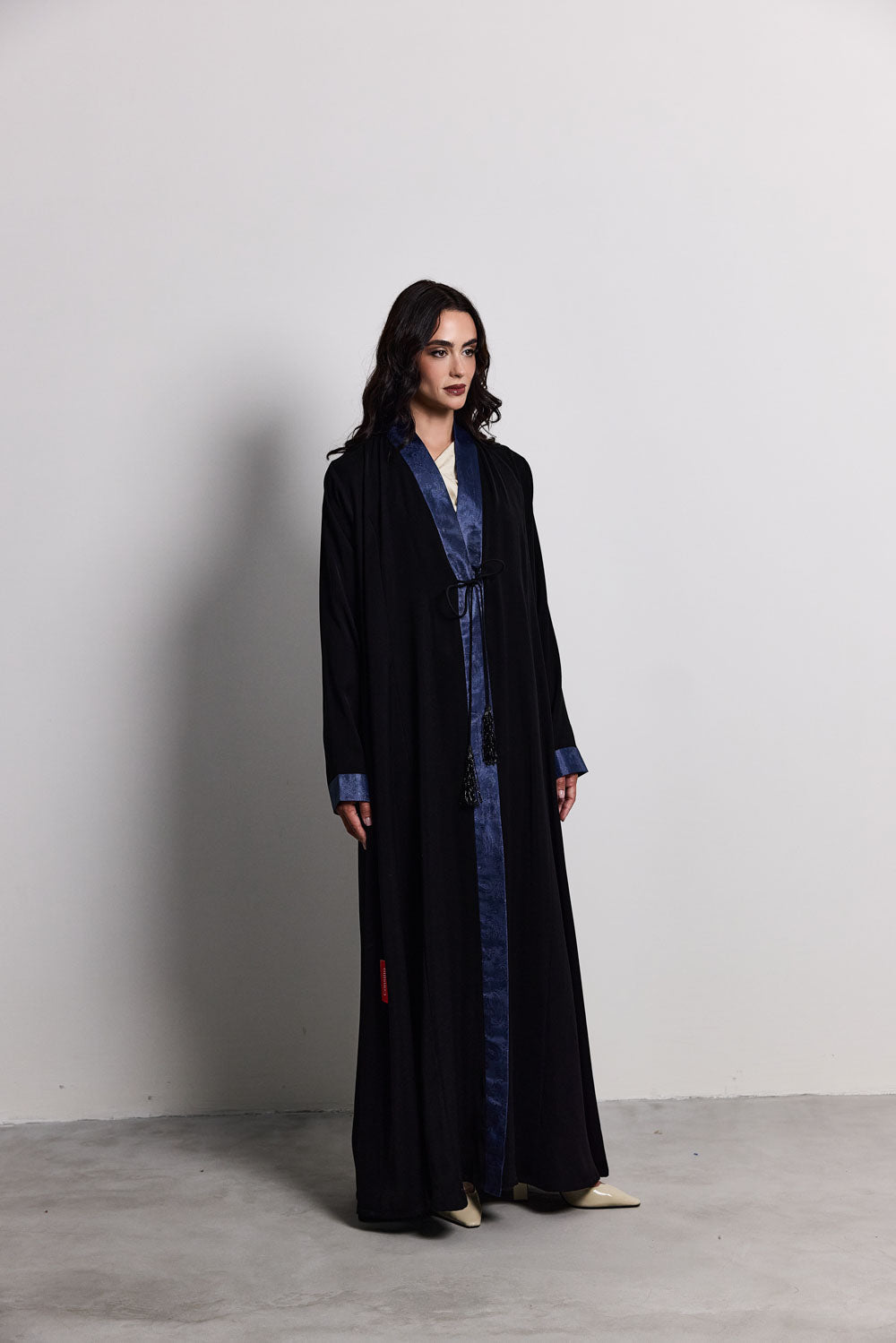 Soft Drape Noir - Dark Blue