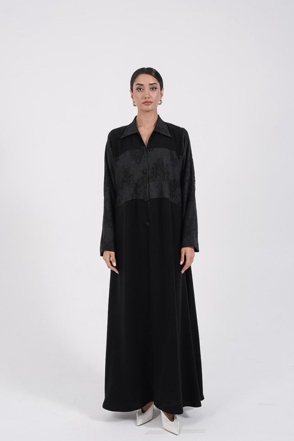 Smoky floral- black